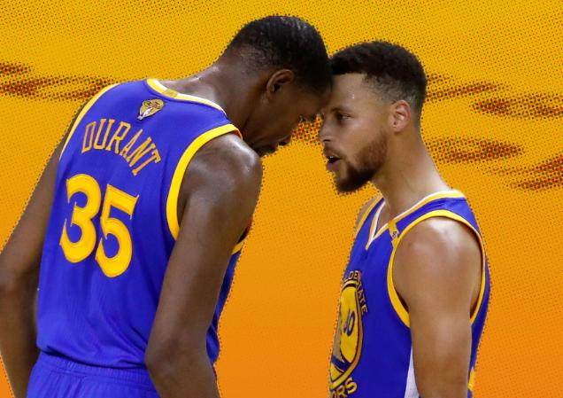 AI-勇士全部冲击西部前四 杜兰特库里或在首轮碰面