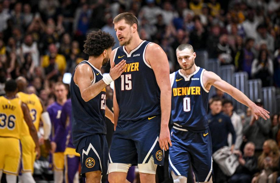 星空链-约基奇28+12+13詹姆斯里程碑 掘金力克湖人